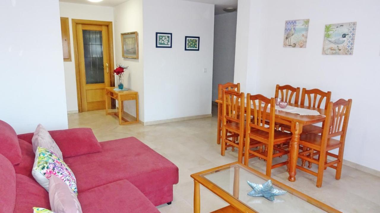 Salinas Gandia - Solo Alquiler Familias Apartment Bagian luar foto