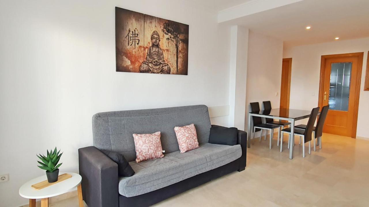 Salinas Gandia - Solo Alquiler Familias Apartment Bagian luar foto